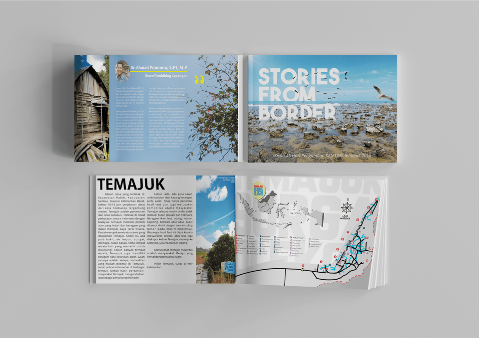 Undercover Temajuk Book Layout